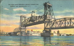 The New Dunn Memorial Bridge Postcard