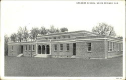 Grammar School Union Springs, AL Postcard Postcard