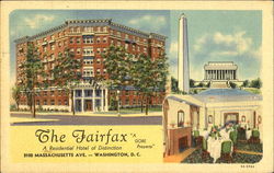 The Fairfax Washington, DC Washington DC Postcard Postcard