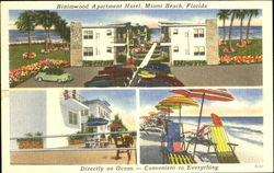 Binimwood Apartment Hotel Postcard