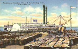 The Famous Steamboat Robert E. Lee Postcard