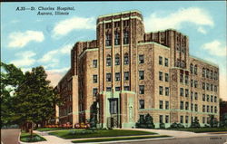 St. Charles Hospital Aurora, IL Postcard Postcard