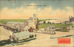 Missouri Lead And Zinc Mines Postcard