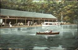 Boat House Postcard