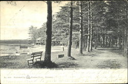 Boat Landing, Wildwood Park Putnam, CT Postcard Postcard