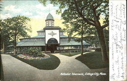 Methodist Tabernacle Oak Bluffs, MA Postcard Postcard