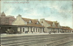 Northern Pacific Depot Billings, MT Postcard Postcard