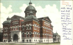 Court House Emporia, KS Postcard Postcard