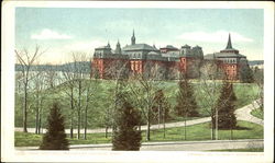 Main Building Wellesley, MA Postcard Postcard