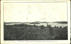 View Of Lake From The North Postcard