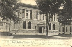 County Building Postcard