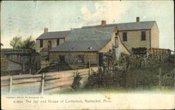 The Jail And House Of Correction Nantucket, MA Postcard Postcard