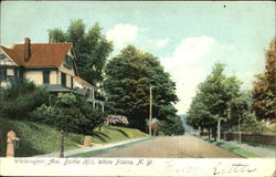 Washington Ave. Battle Hill Postcard