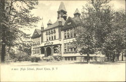 High School Mount Kisco, NY Postcard Postcard