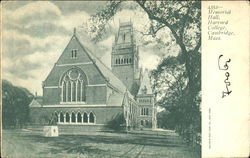 Memorial Hall, Harvard College Postcard