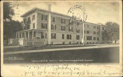 Teachers Hall South Manchester, CT Postcard Postcard