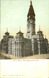 City Hall Philadelphia, PA Postcard Postcard