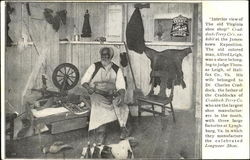 Interior View Of The Old Virginia Shoe Shop 1907 Jamestown Exposition Postcard Postcard