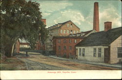 Assawaga Mill Dayville, CT Postcard Postcard