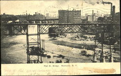 Platt St. Bridge Rochester, NY Postcard Postcard