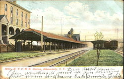 N. Y. C. R. R. Station Schenectady, NY Postcard Postcard