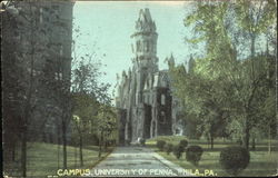 Campus, University of Penna Postcard