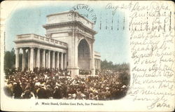 Music Stand, Golden Gate Park Postcard