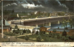 Girard Ave. Bridge Philadelphia, PA Postcard Postcard