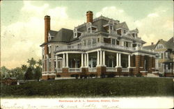 Residence Of A. L. Sessions Postcard