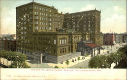 Majestic Apartment House Postcard