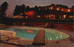 Alpine Lodge, 1990 Riverside Dr. On U. S. 23 & 87 Macon, GA Postcard Postcard