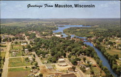 Greetings From Mauston Postcard