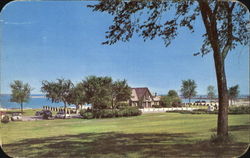 Municipal Beach Kenosha, WI Postcard Postcard