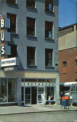 The Greyhound Bus Terminal Albany, NY Postcard Postcard