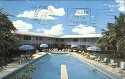 Town And Country Studio Apartment Hotel, 600 Coral Way Coral Gables, FL Postcard Postcard