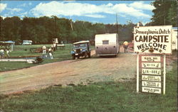 Penna Dutch Campsite, Box 337 Postcard