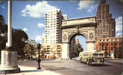 Greenwich Village Postcard