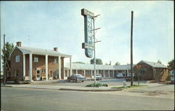 Colonial Motel, 1914 Princess Anne Street, U. S. Highways 1, 2, and 17 Postcard