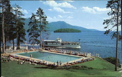 Looking South On Lake George New York Postcard Postcard