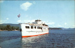 The Ticonderoga Lake George, NY Postcard Postcard