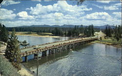 Fishing Bridge, Yellowstone National Park Postcard Postcard