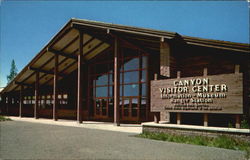 Canyon Visitor Center, Yellowstone National Park Postcard