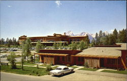 Cottages At Jackson Lake Lodge, Grand Teton National Park Postcard