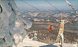 Killington Ski Resort Vermont Postcard Postcard