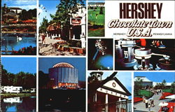 Hershey Chocolate Town Pennsylvania Postcard Postcard