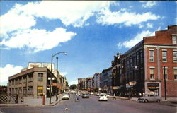 East Main Street Postcard