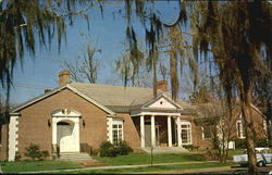 Horry County Memorial Library Conway, SC Postcard Postcard