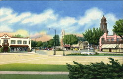 The Heart Of The Country Club Plaza Postcard