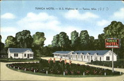 Tunica Motel, U. S. Highway 61 Postcard