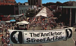 The Ann Arbor Street Art Fair Postcard